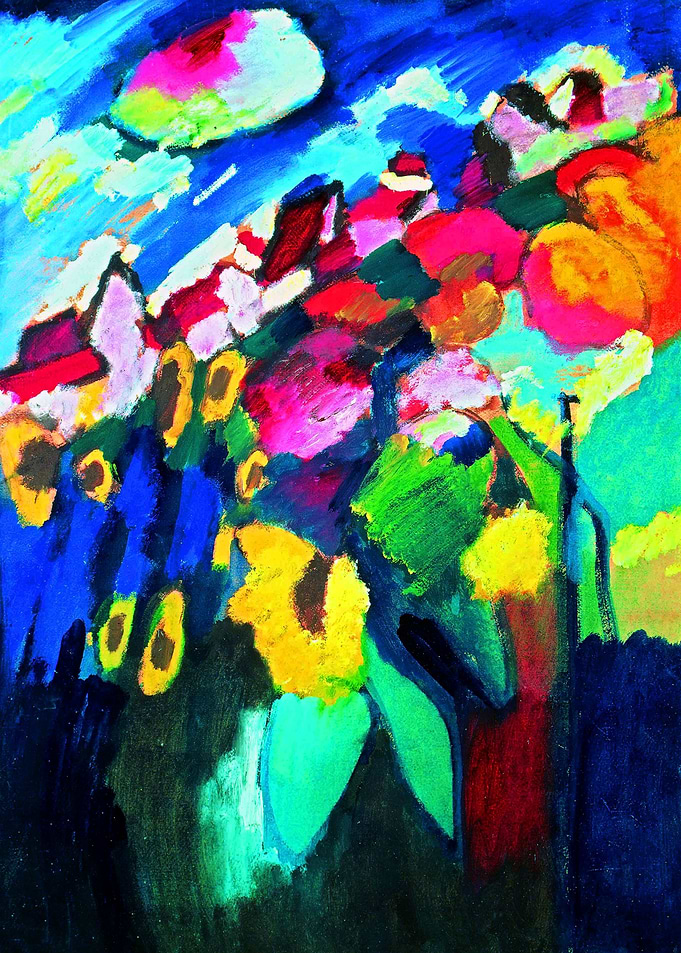 Kandinsky Murnau Garden
