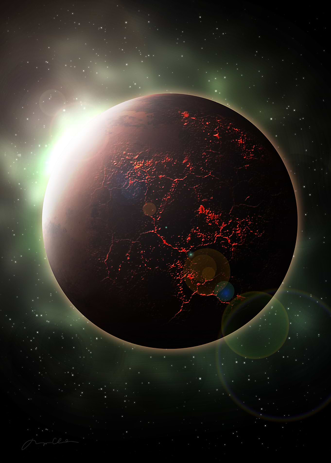 Burning Planet