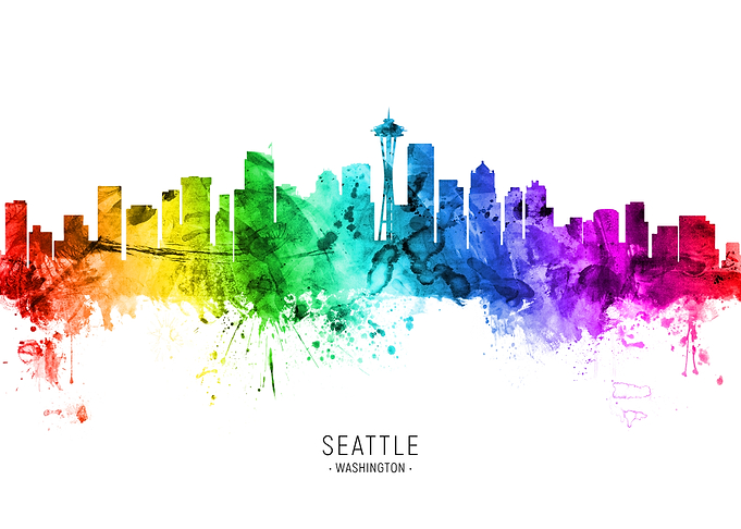 Seattle Washington Skyline