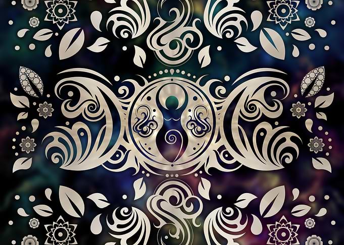 Triple Moon Goddess
