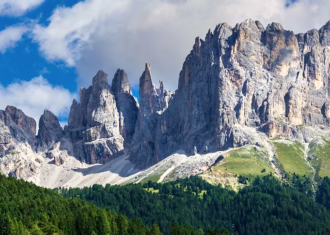 dolomite mountains
