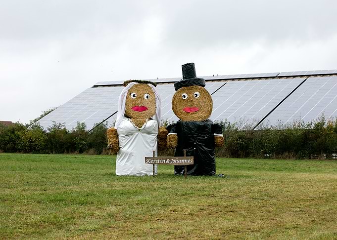 Just married puppets stars