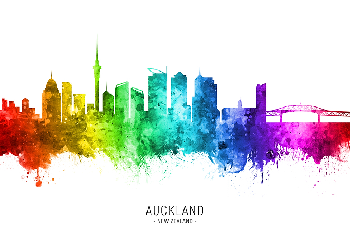 Auckland Skyline