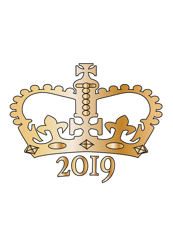 2019 New Year Golden Isola