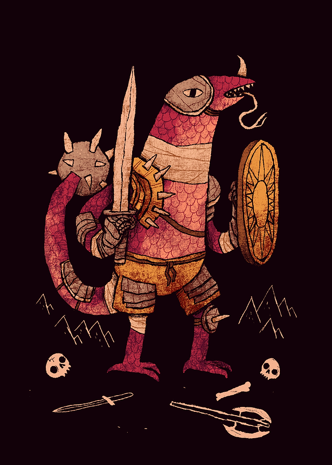 lizard man