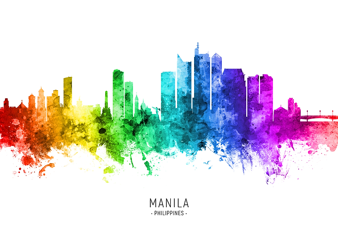 Manila Philippines Skyline