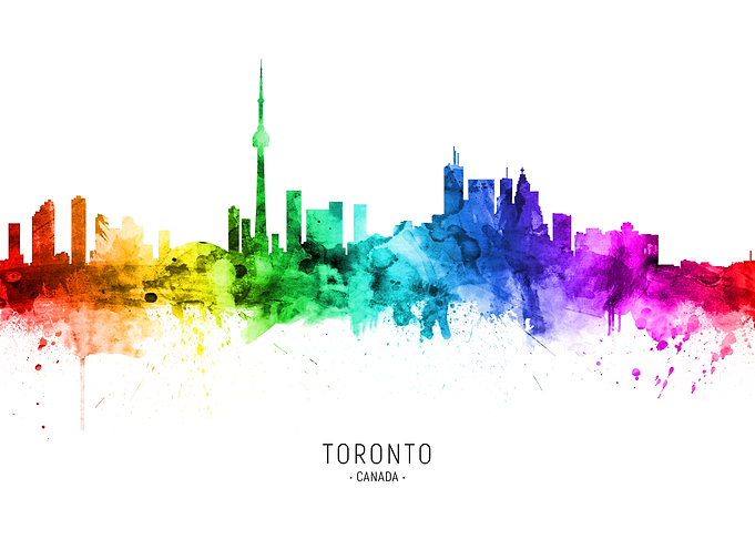 Toronto Canada Skyline