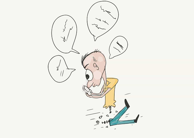 Mobile addiction problems