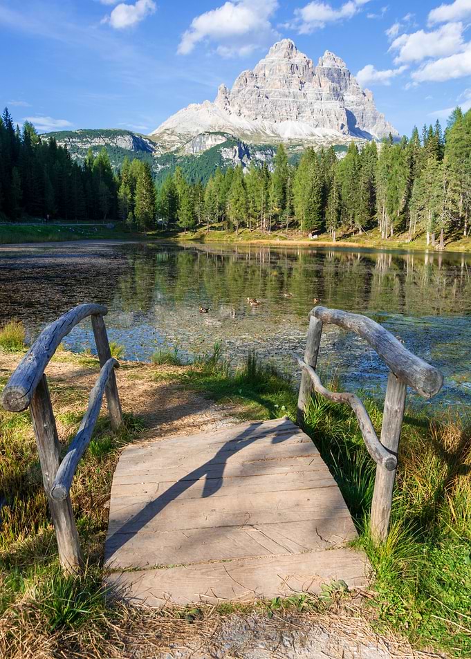 lake misurina dolomites
