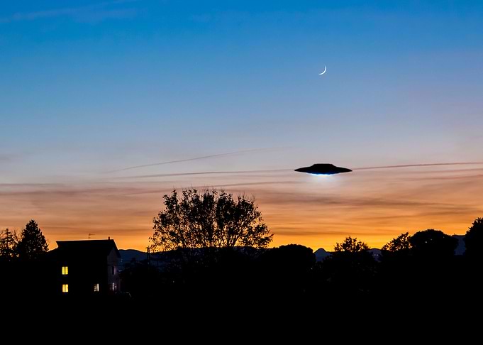 Evening Ufo