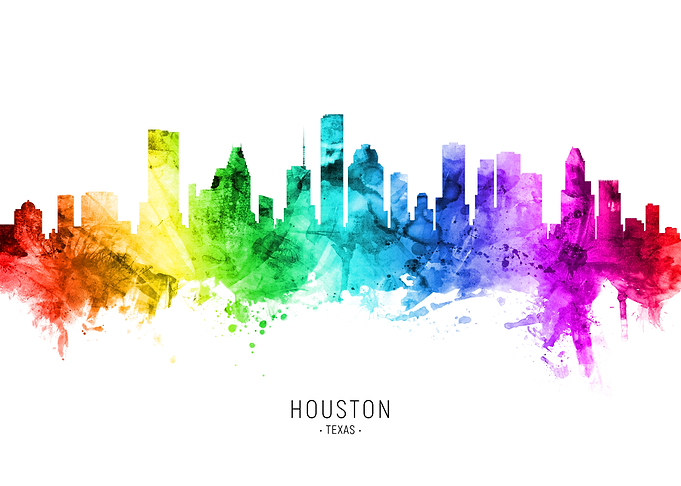 Houston Texas Skyline