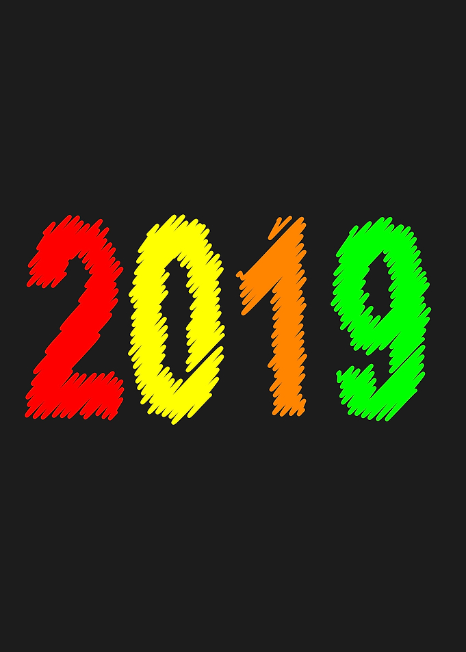 Chalkboard New Year
