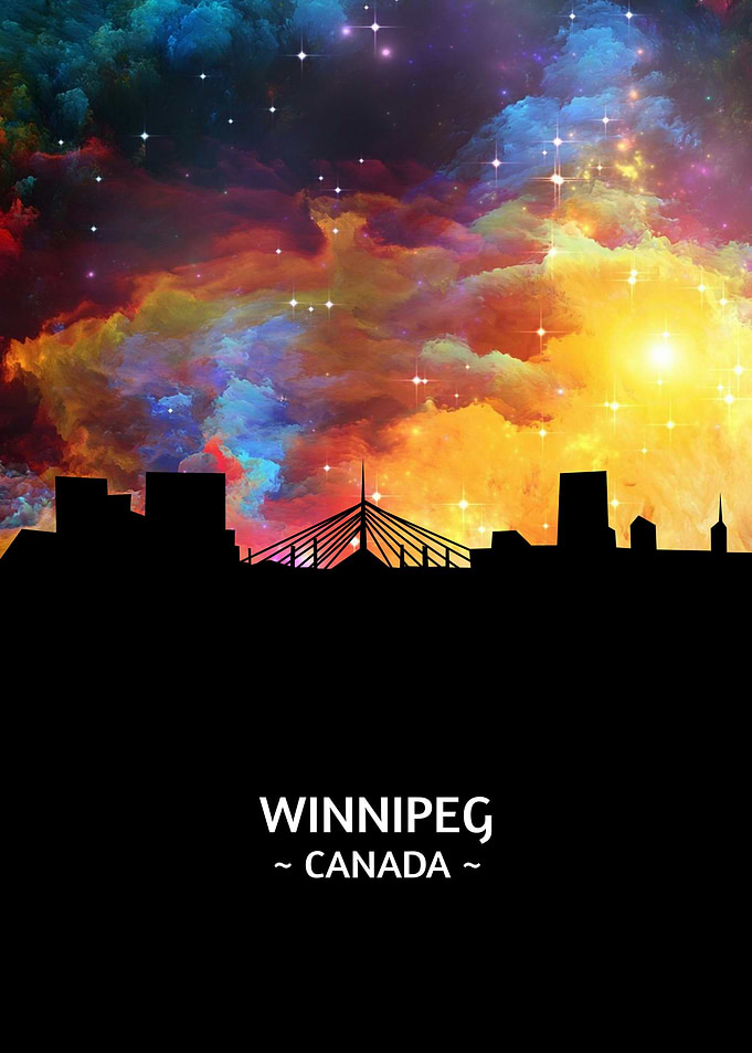 Winnipeg Canada Skyline