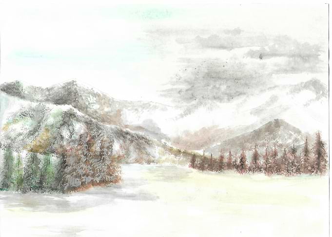 winter mountain