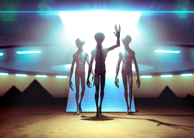 Three Aliens
