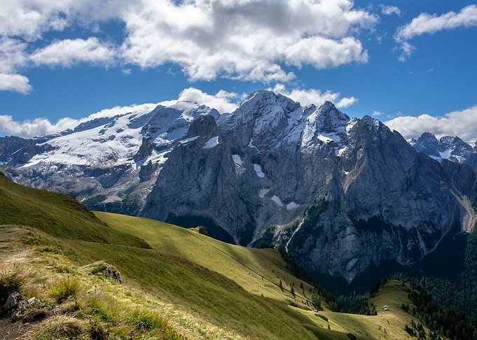 dolomite mountains italy