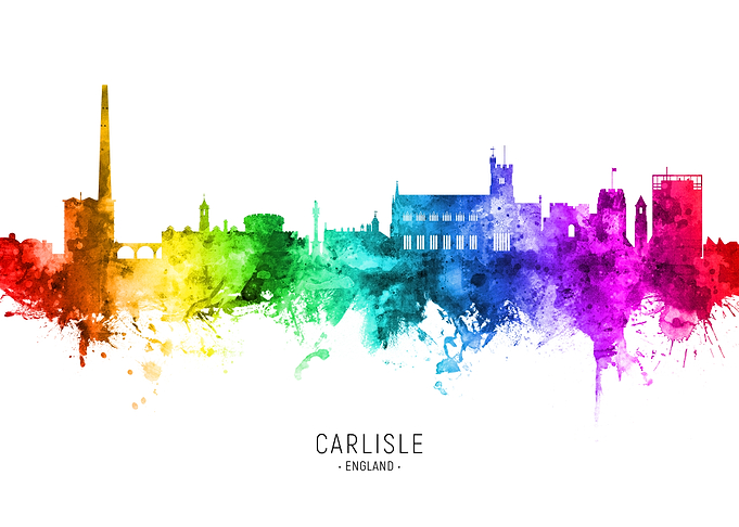 Carlisle England Skyline