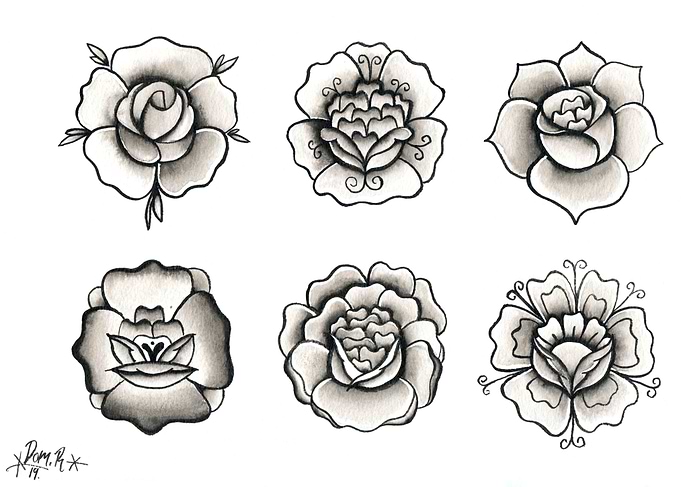 Flashy Roses