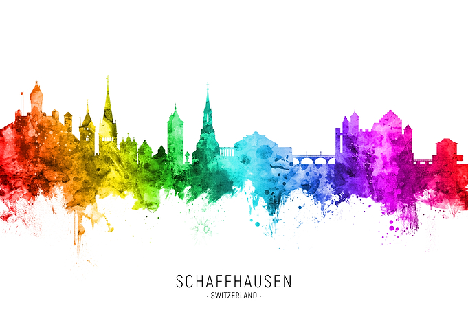 Schaffhausen Skyline