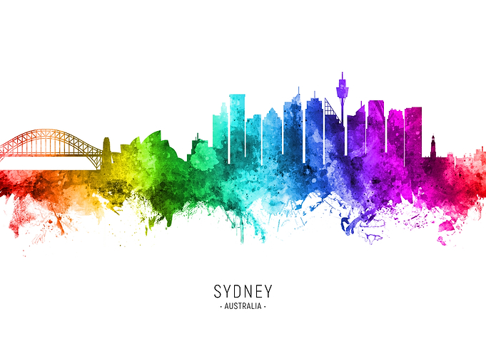 Sydney Australia Skyline