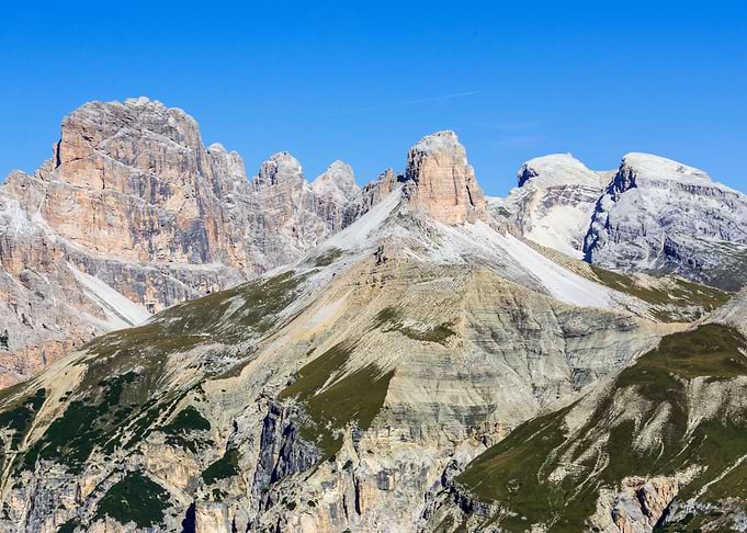 view dolomites italy