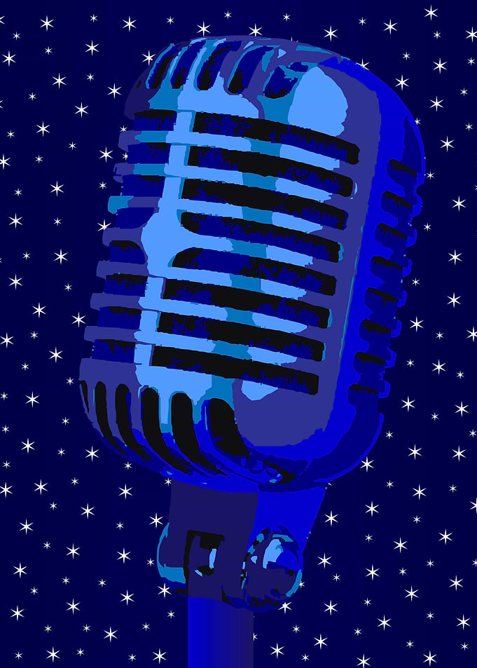 Microphone Stary Night