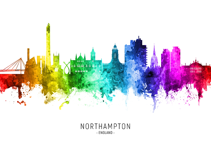 Northampton Skyline