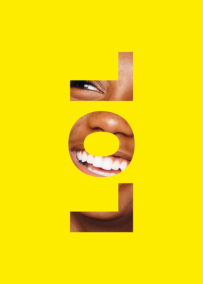 LOL smile yellow