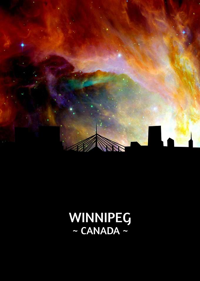 Winnipeg Canada Skyline