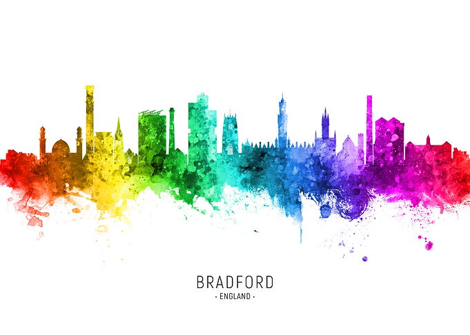 Bradford England Skyline