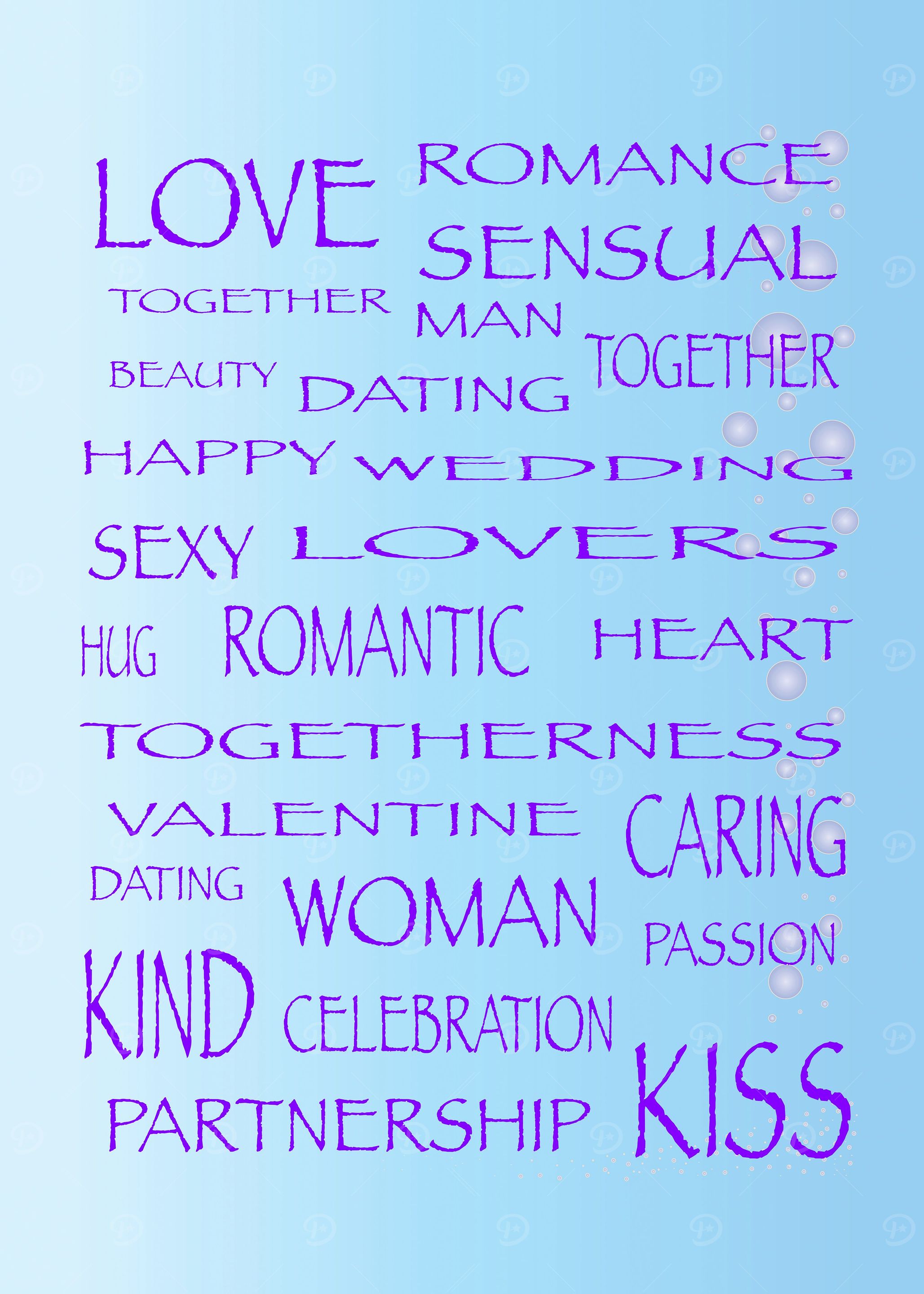 Blue Words Of Love
