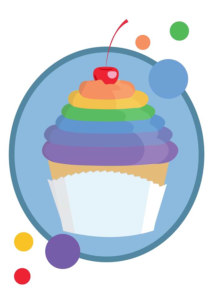 Juicy cupcake