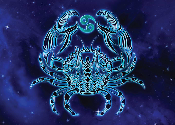 Cancer Glowing in Space