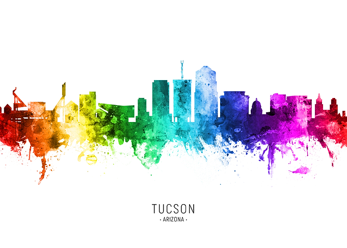 Tucson Arizona Skyline
