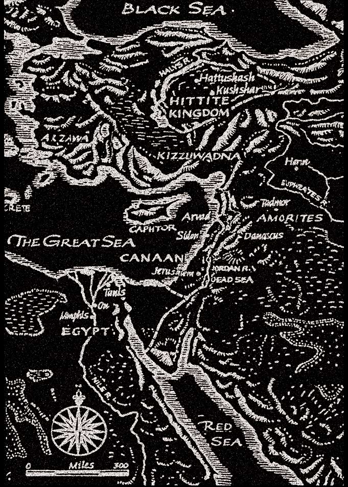 Map of the birth of man