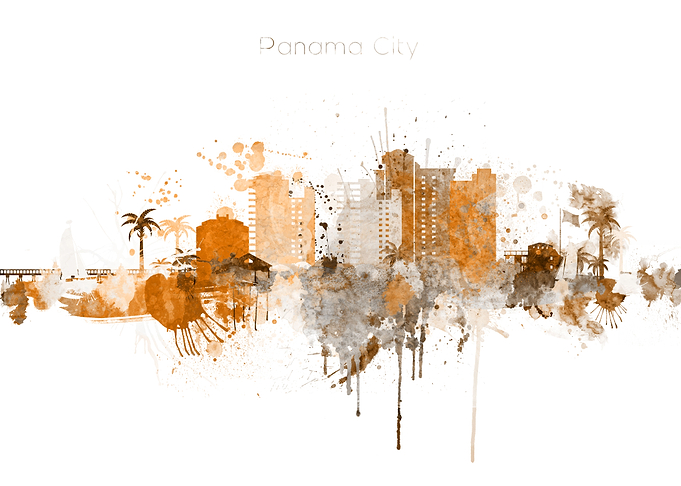 Panama Florida Skyline
