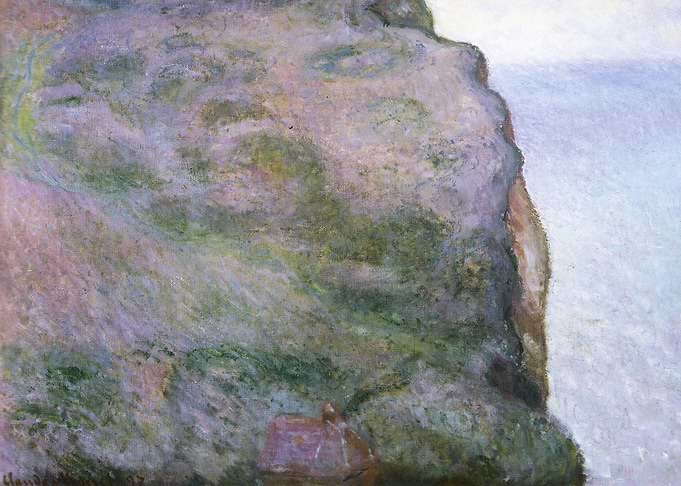 Cliff at Petit Ailly in Gr