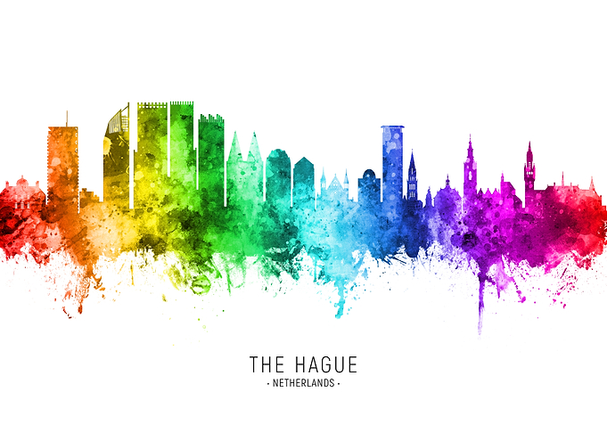 The Hague Skyline