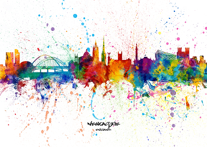 Newcastle Skyline