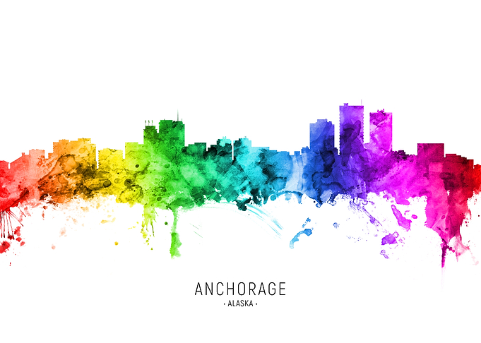 Anchorage Alaska Skyline