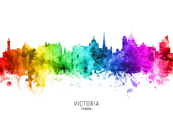 Victoria Canada Skyline