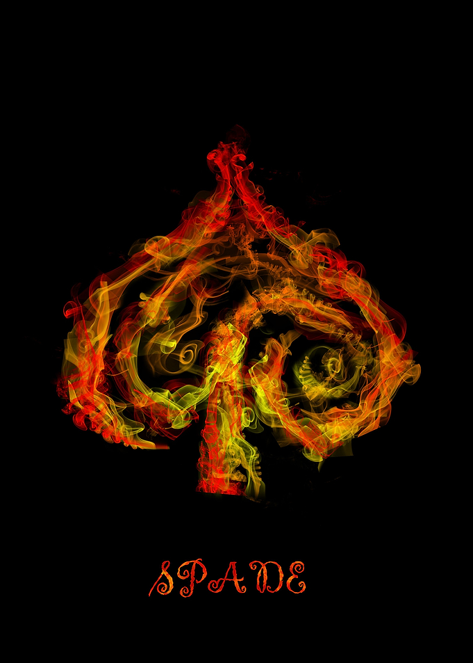 Fire Spade Card