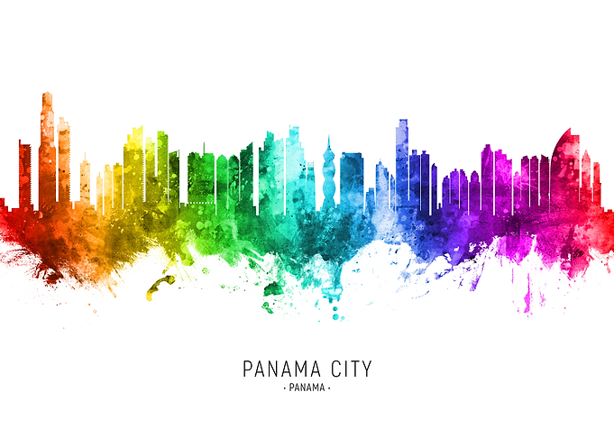 Panama City Panama Skyline