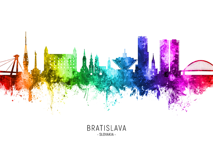 Bratislava Skyline