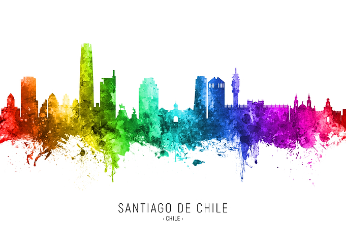 Santiago de Chile Skyline