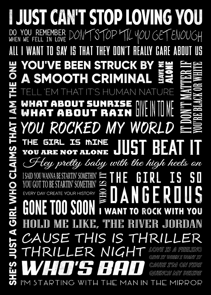 Michael Jackson lyrics
