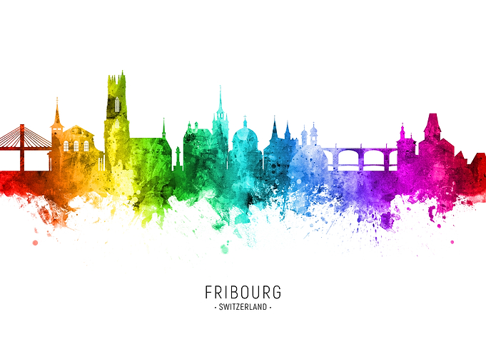 Fribourg Skyline