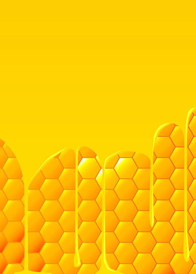 Honeycomb Dripping Down