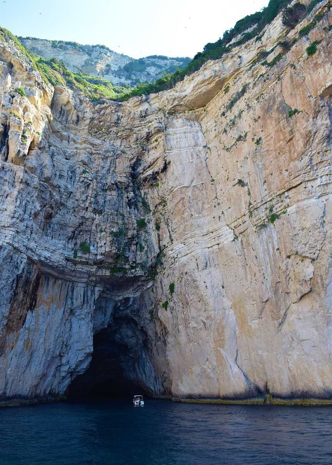 Small cave at Paxos