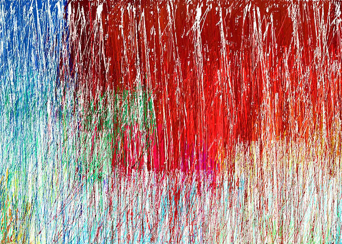 colorful stroke lines